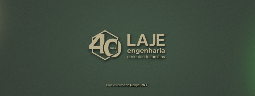 40 anos Laje Engenharia